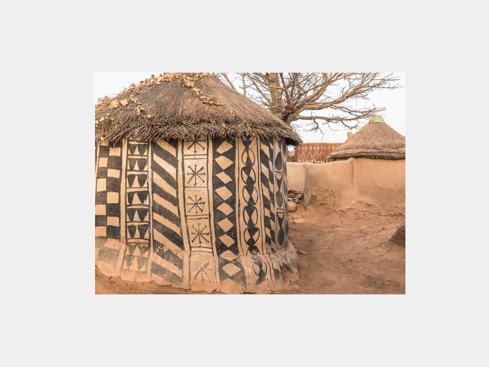 African architecture in West Africa Art Print