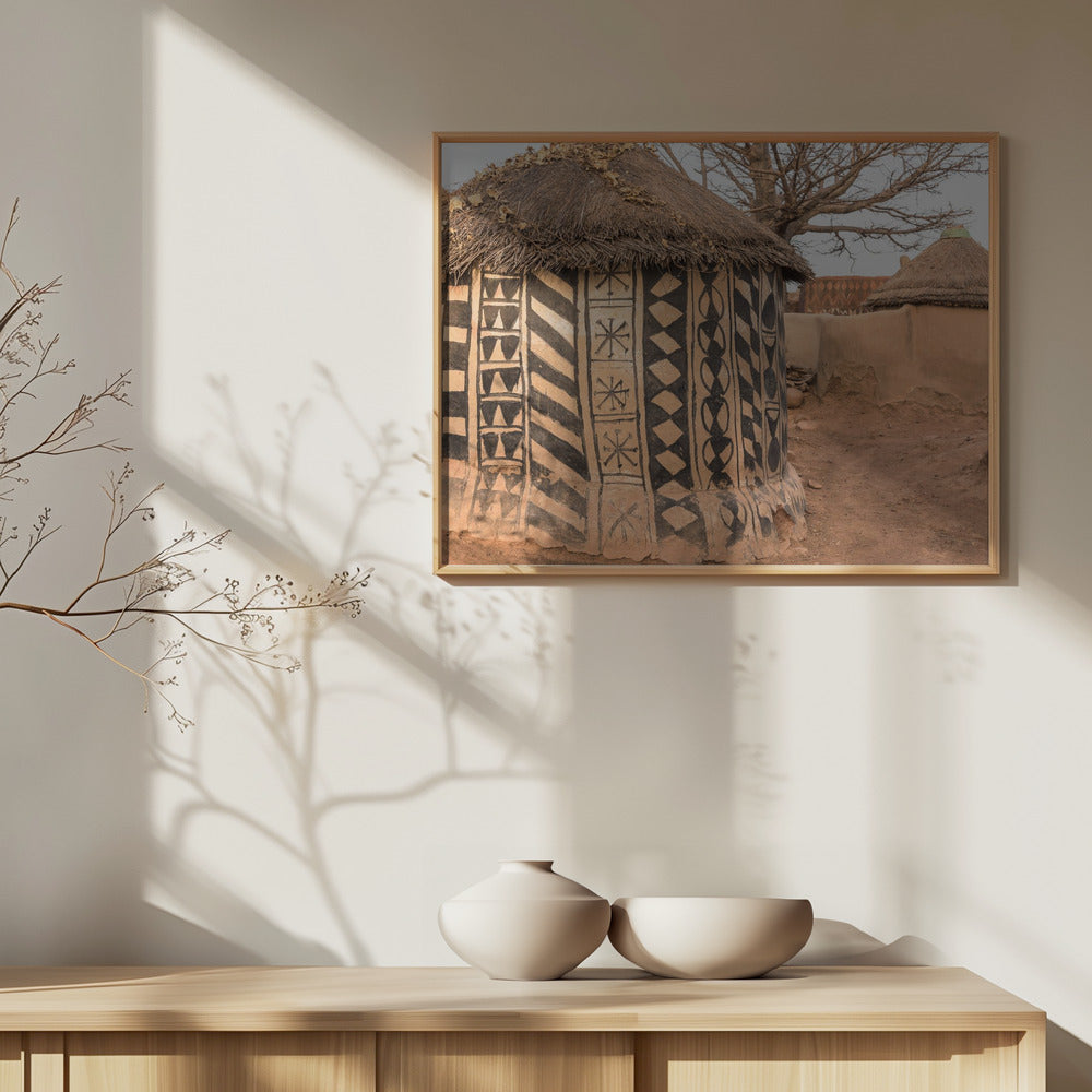 African architecture in West Africa Art Print
