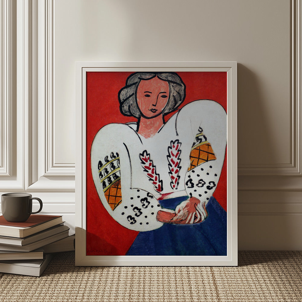 Matisse:  "La Camicetta Romena, 1940" Art Print