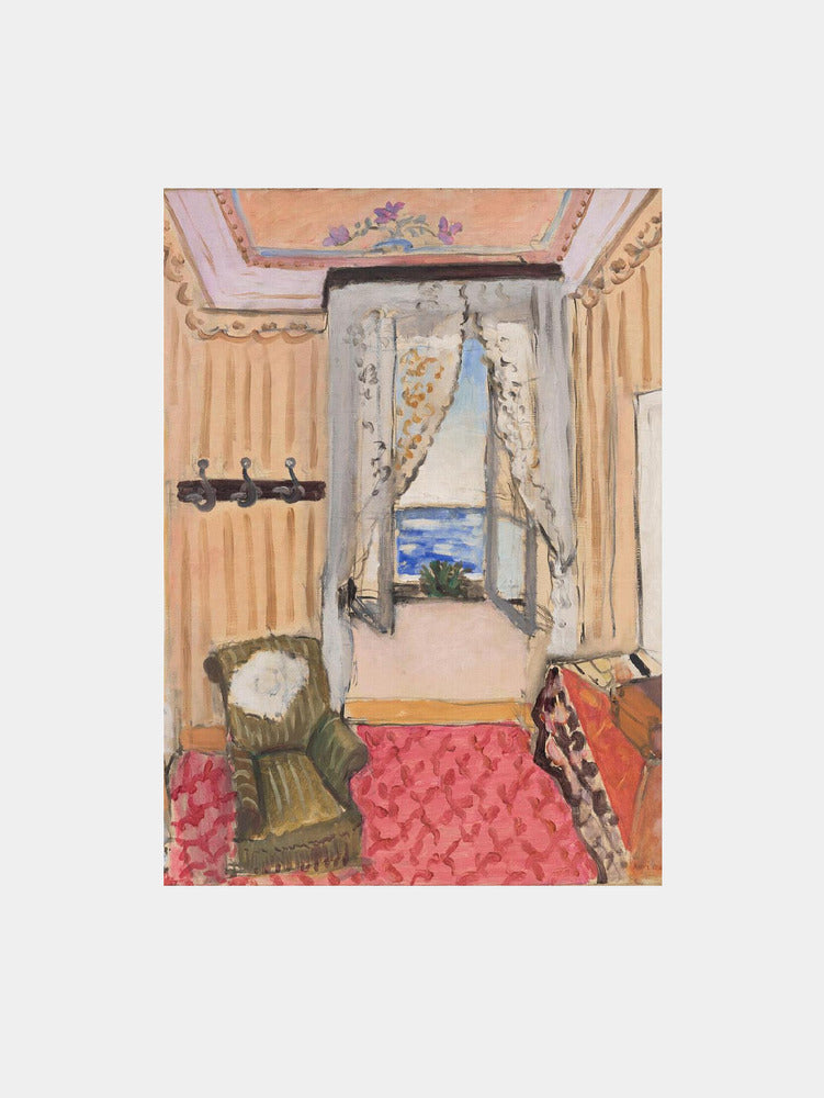 Matisse:  "Ma Chambre Au Beau Rivage" Art Print