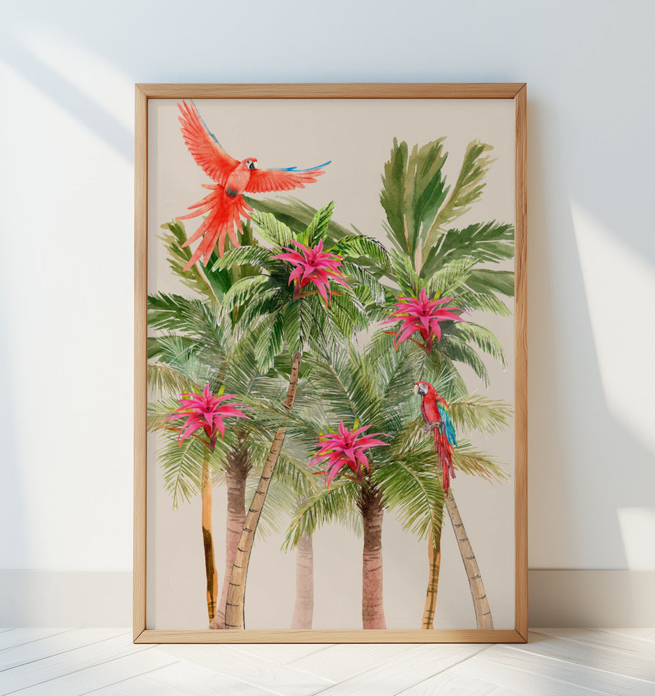 Tropical Harmony Art Print