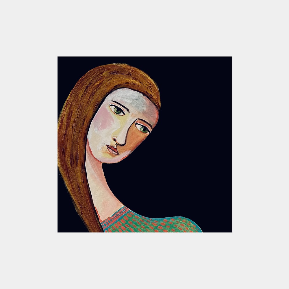 Woman's Quiet Gaze