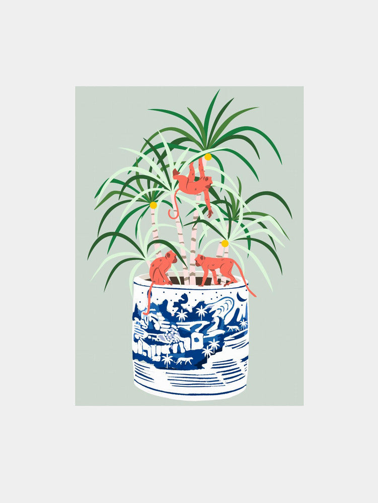 Tropical Bonsai Art Print