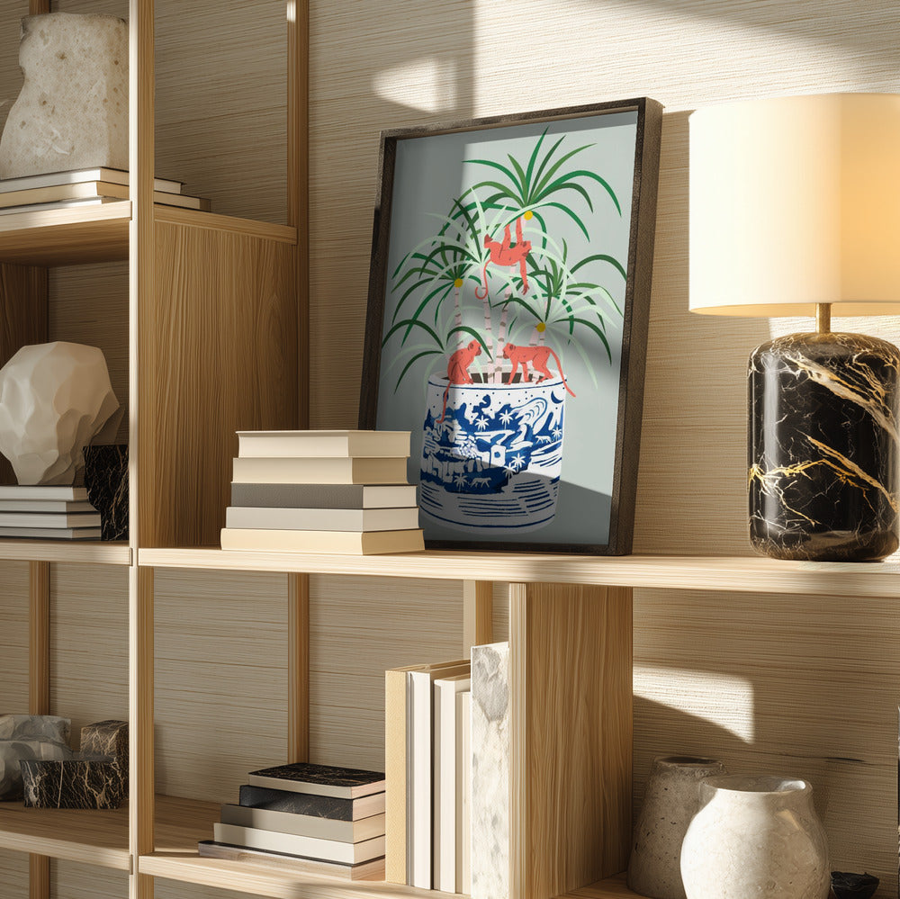 Tropical Bonsai Art Print