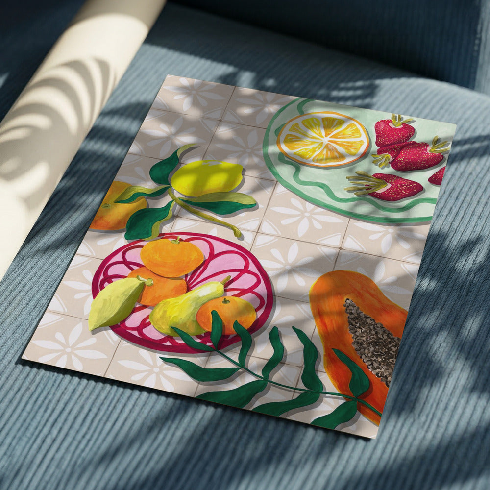 Colorful Summer Fruits