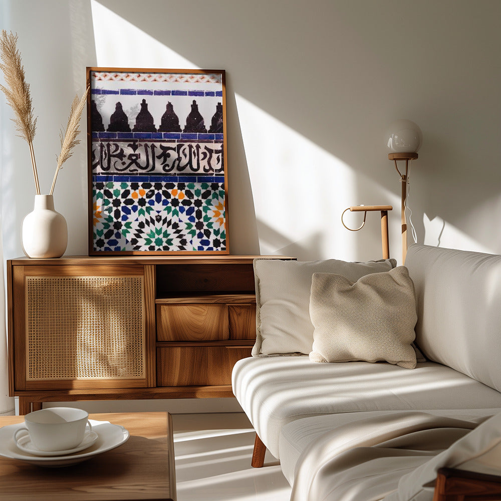Moroccan art and design Art Print