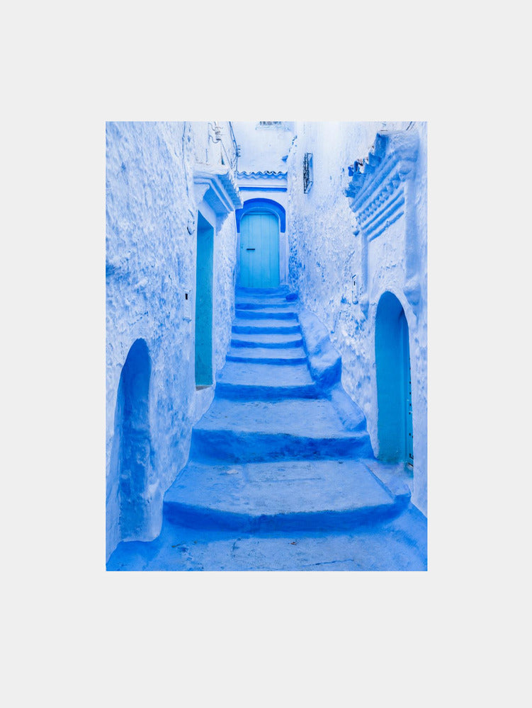 Chefchaouen Blue Steps