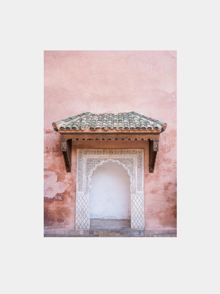 Moroccan Pink Archway