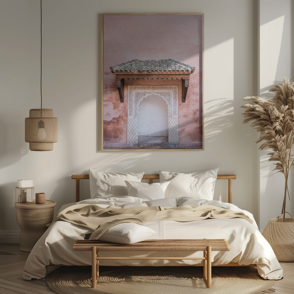 Moroccan Pink Archway