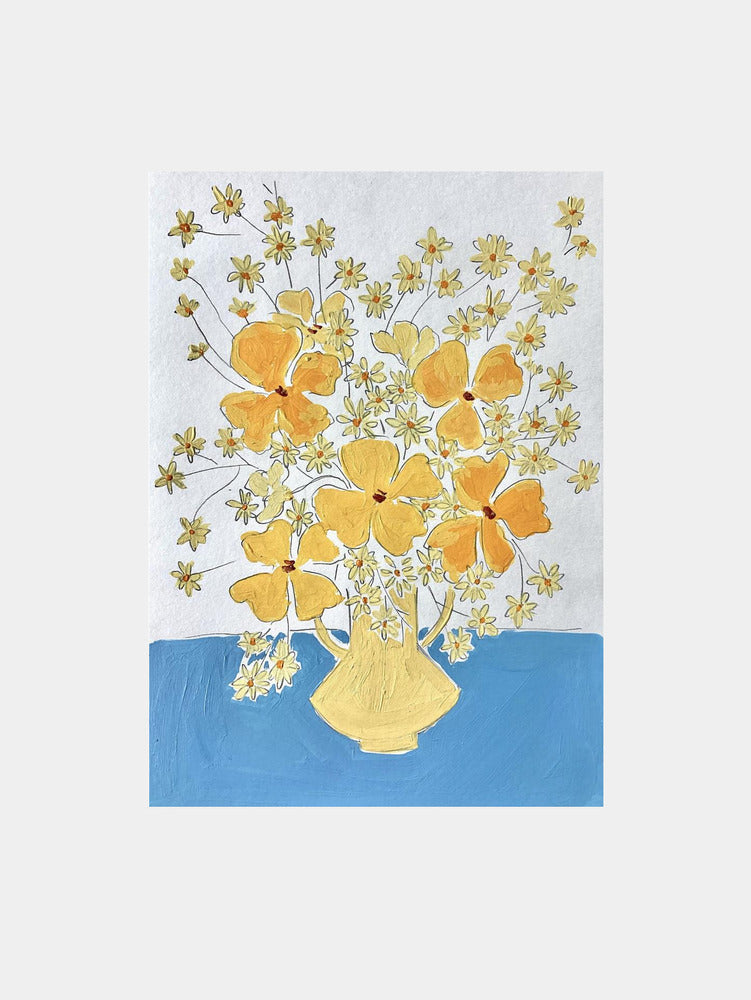Yellow Art Print