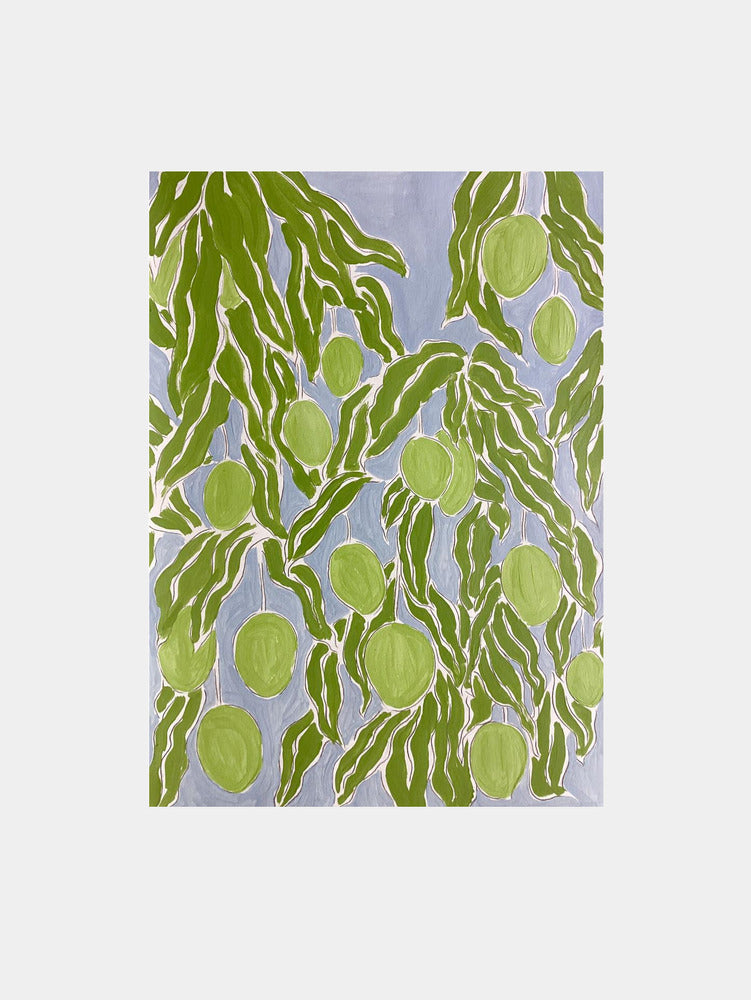 Raw Mango Art Print