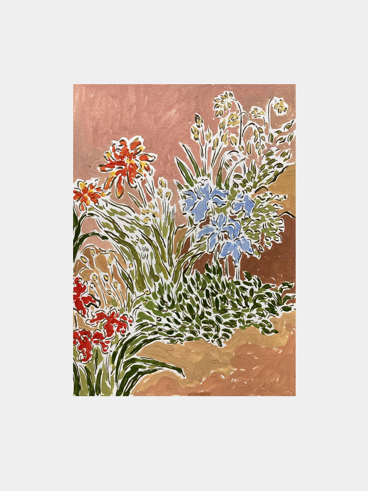 Garden Corner Art Print