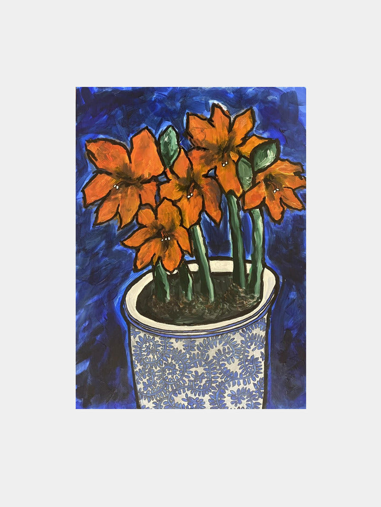 Vibrant Orange Flowers