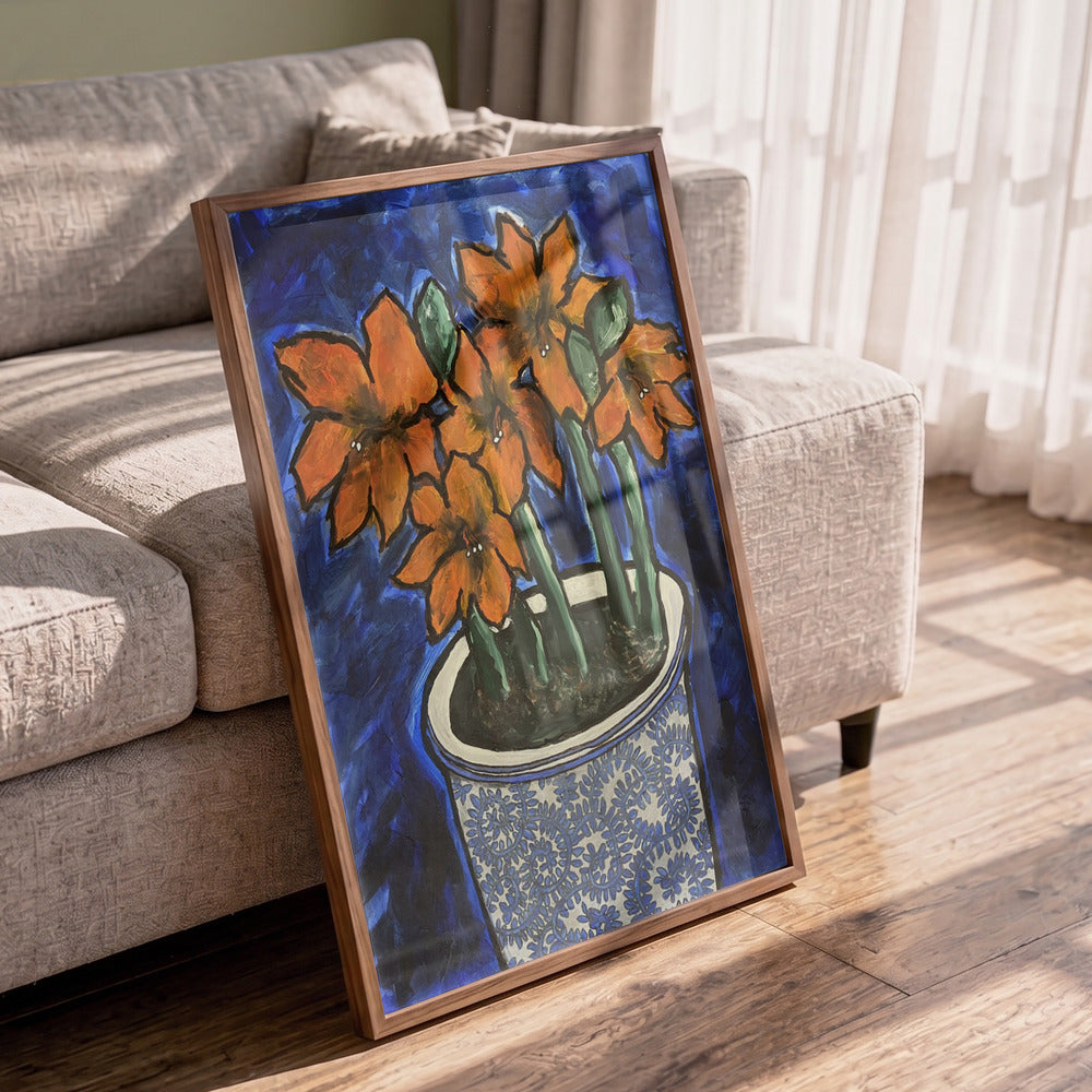 Vibrant Orange Flowers