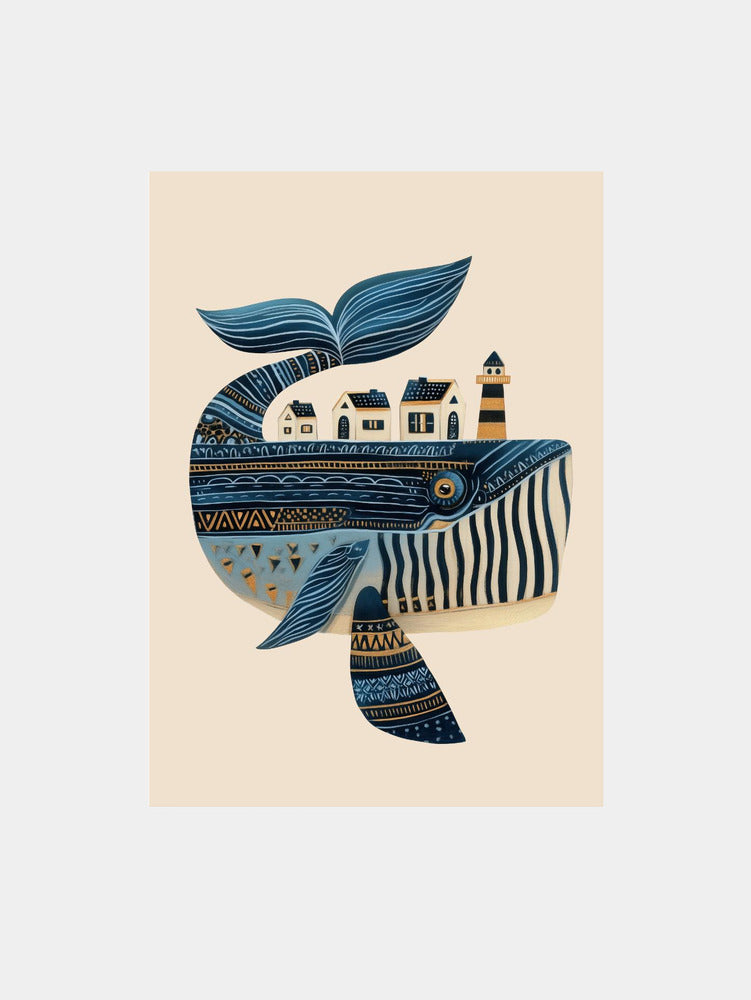 Ocean Village Art Print