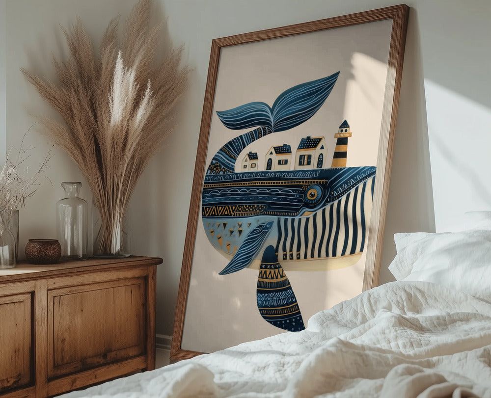 Ocean Village Art Print