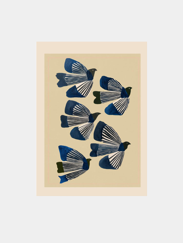 Birds In Flight Art Print