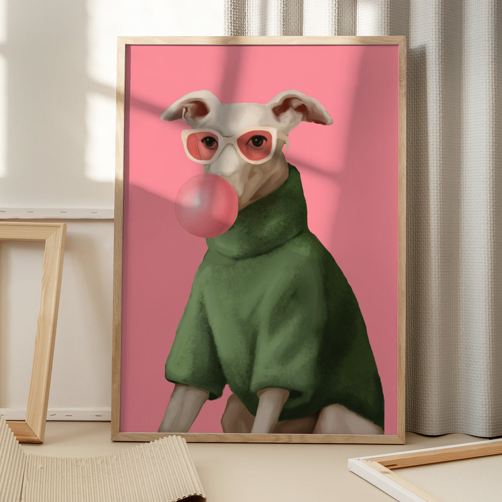 Cool Bubblegum Whippet