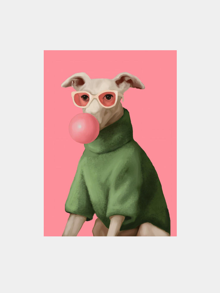 Cool Bubblegum Whippet