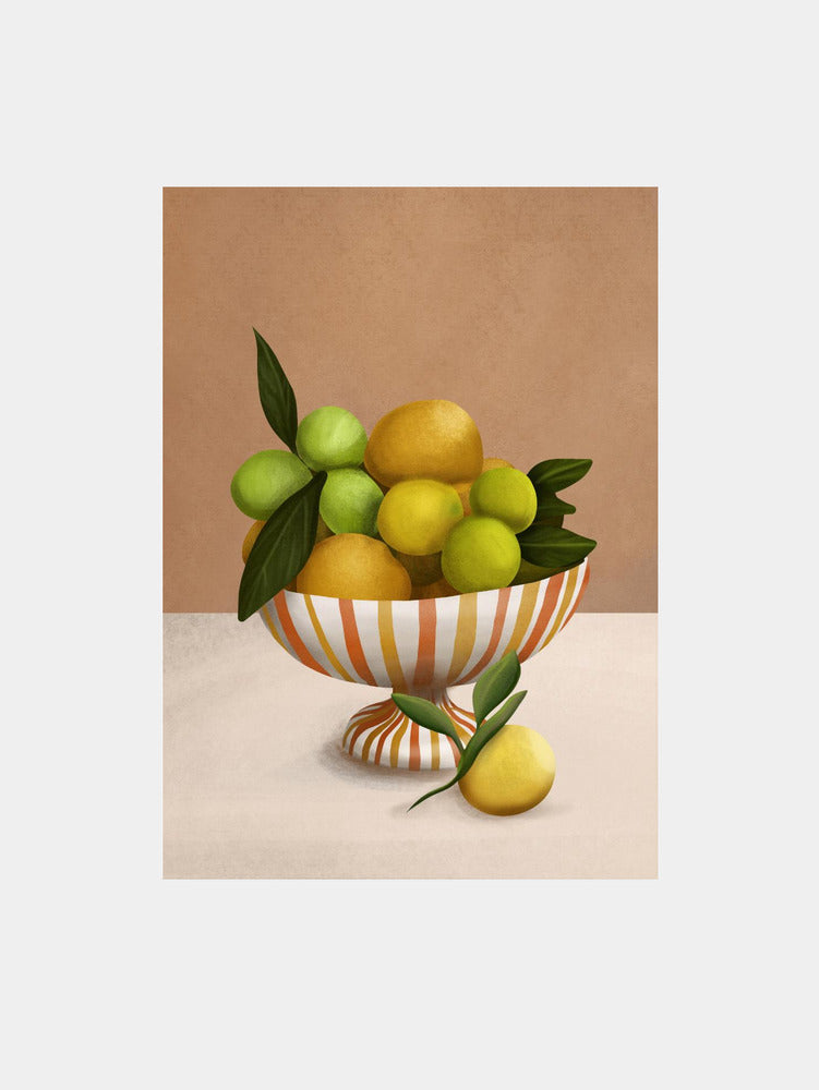Fresh Citrus Still Life