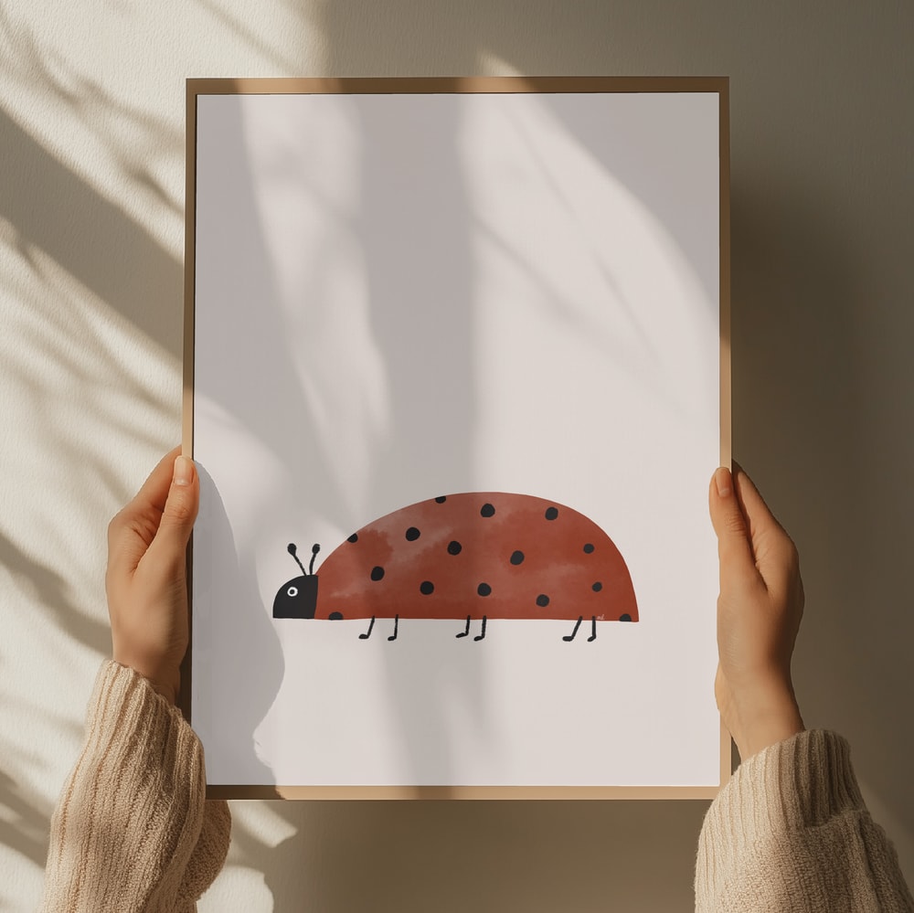 Cute Red Ladybug