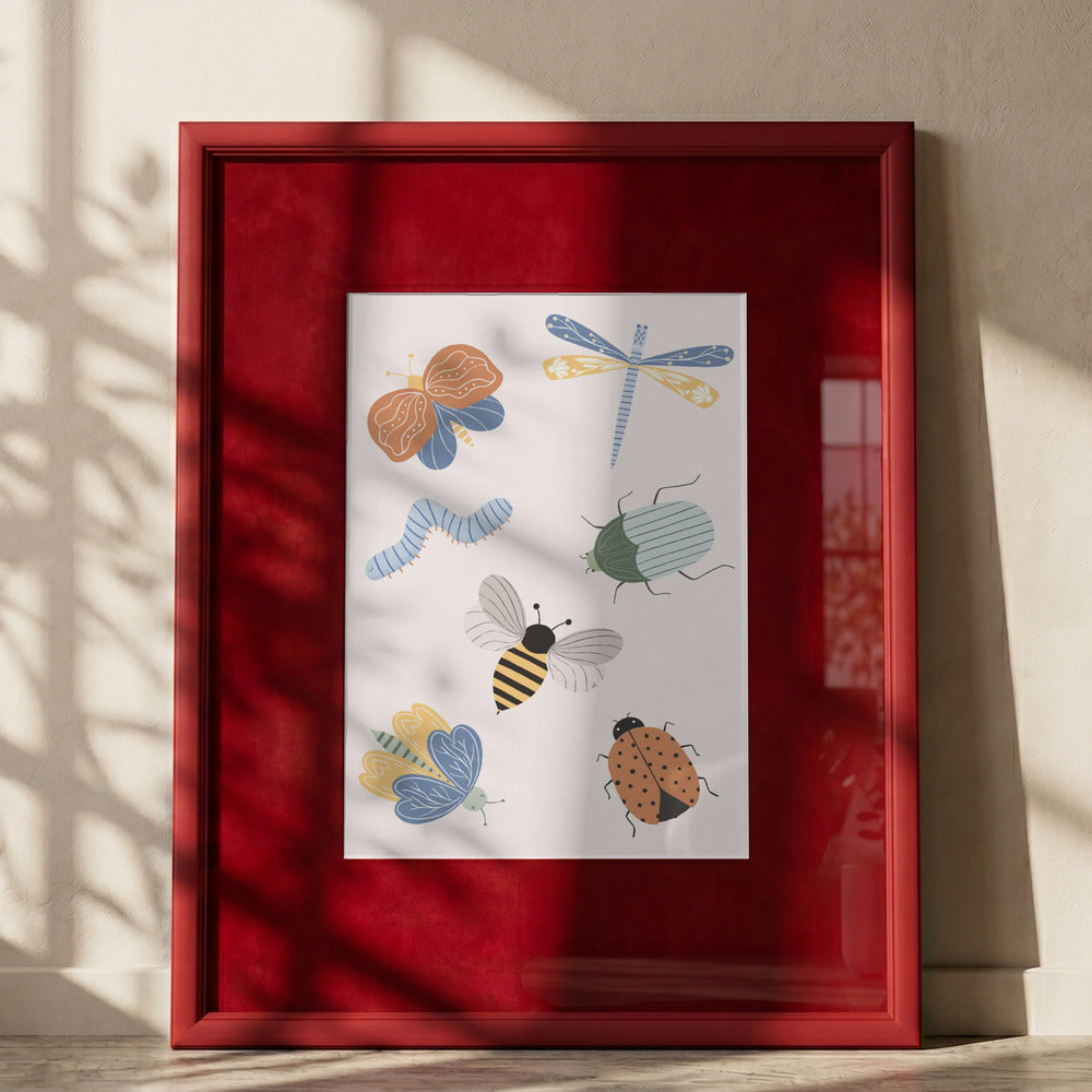 Whimsical Garden Insects