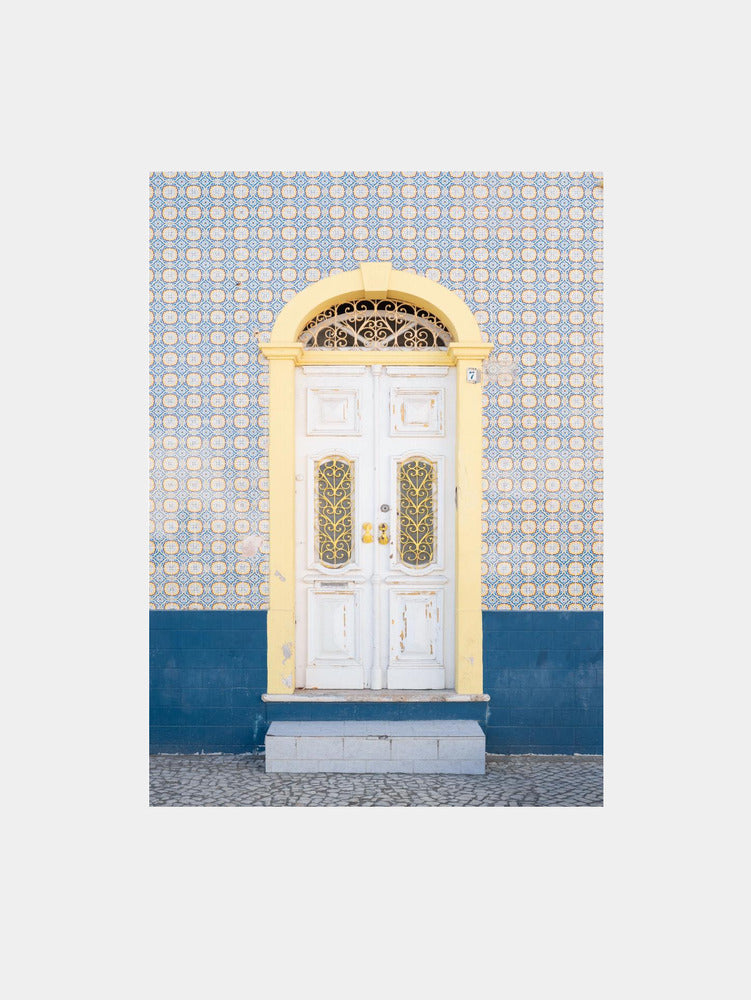 Colorful Tiled Doorway