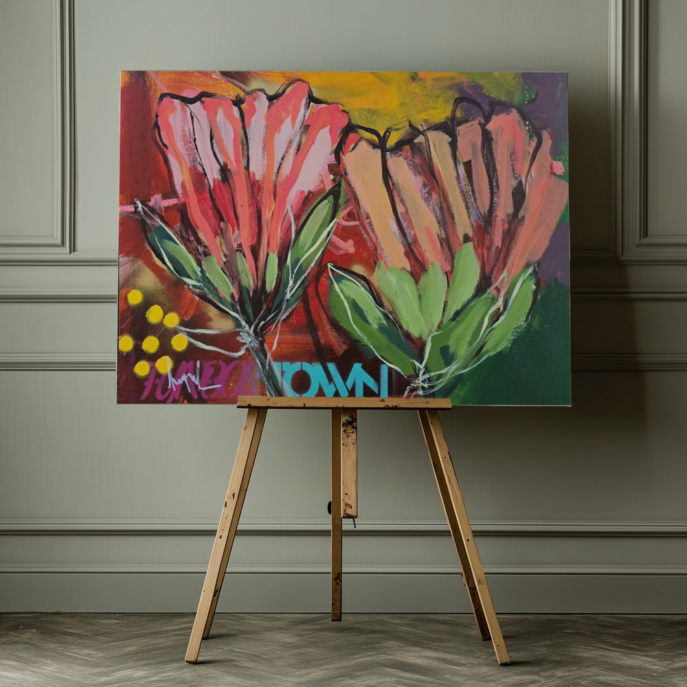 Vibrant City Flowers