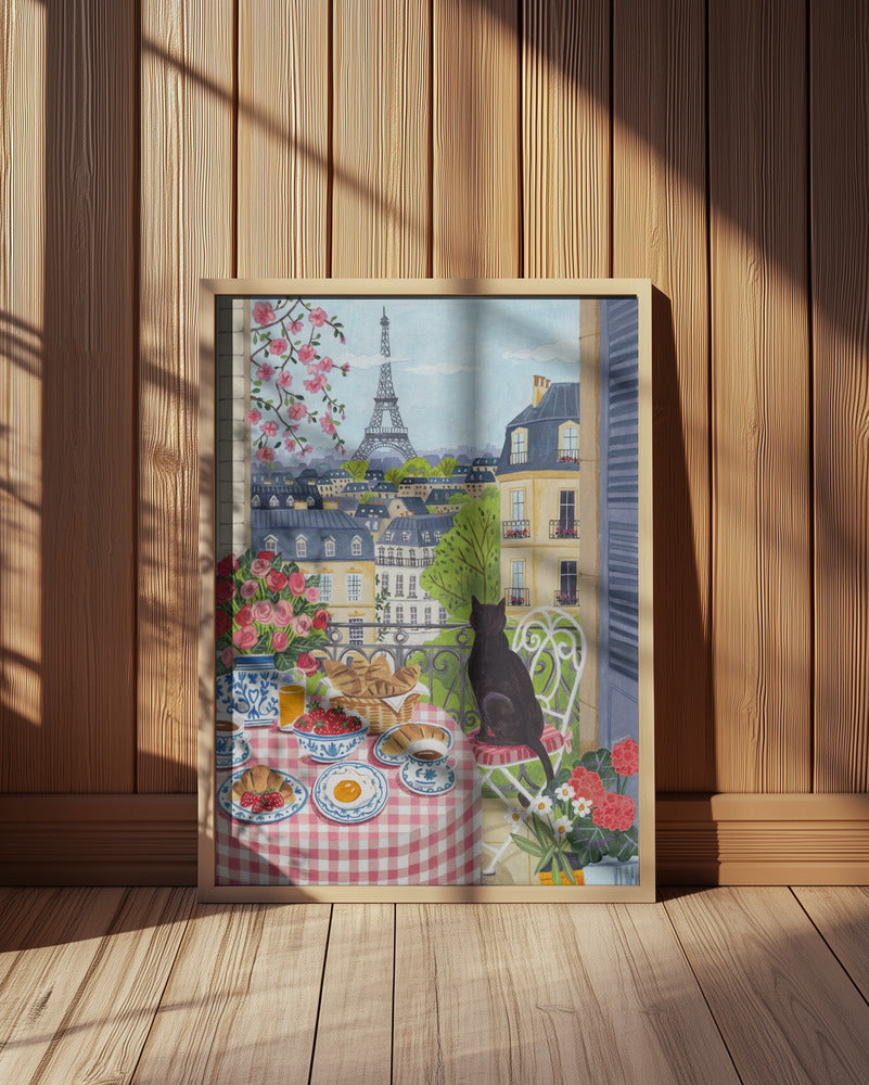 Paris Balcony Breakfast