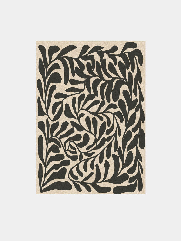 Flowing Abstract Leaves