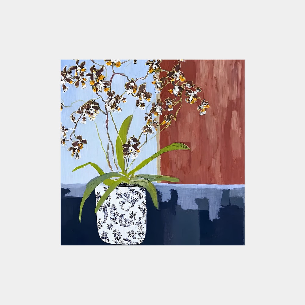 Modern Orchid Still Life