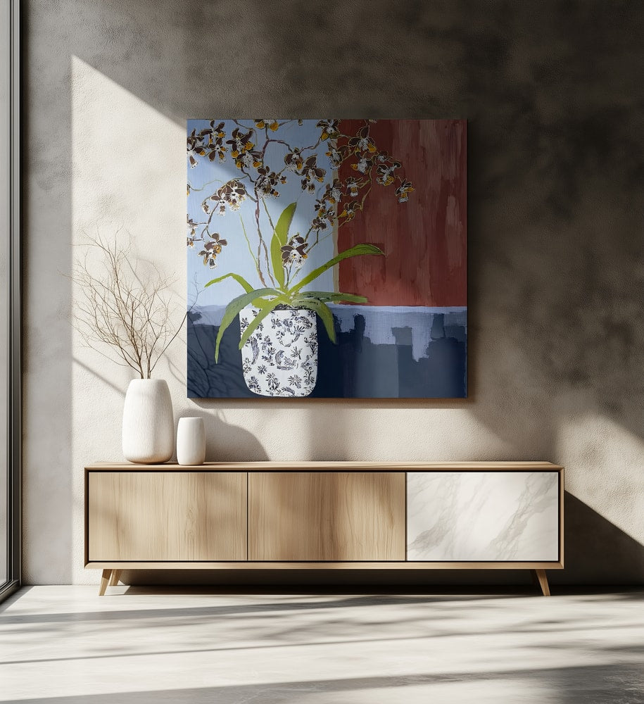Modern Orchid Still Life