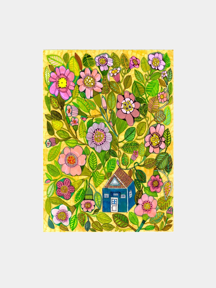Whimsical Flower House