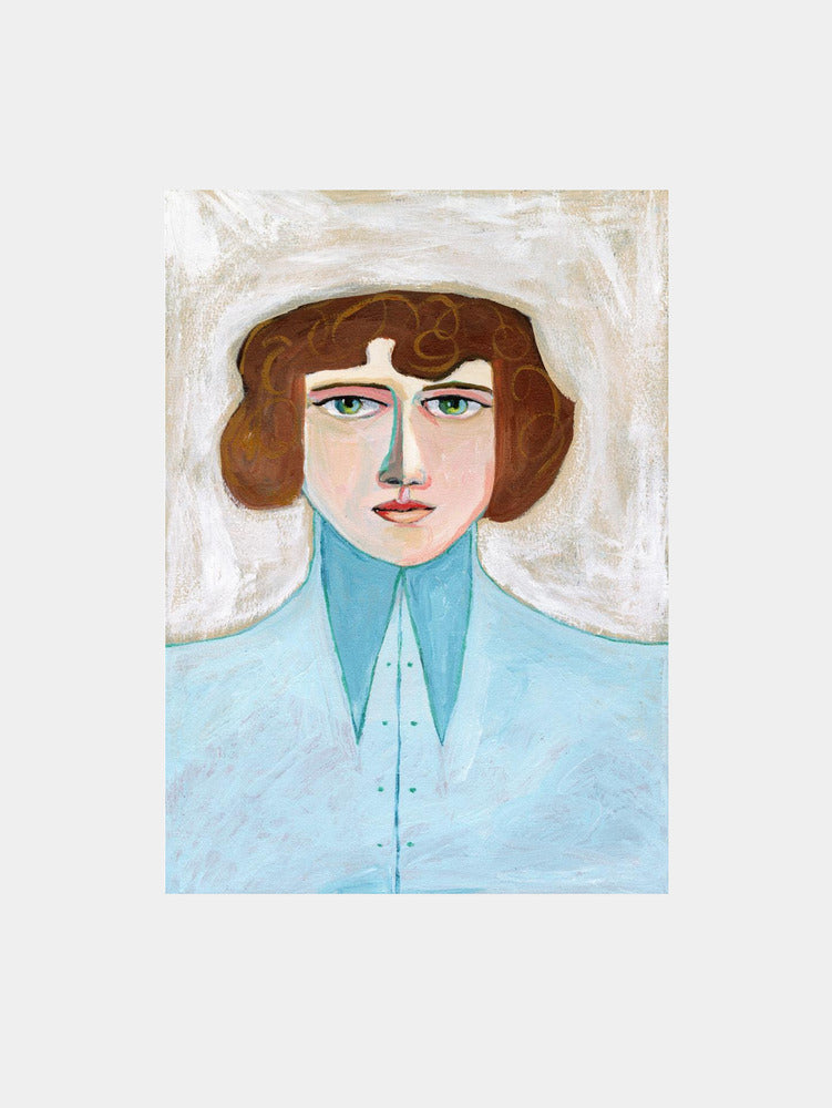 Serene Woman Portrait