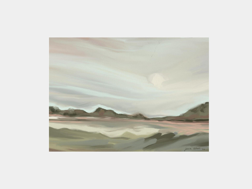 Serene Abstract Landscape