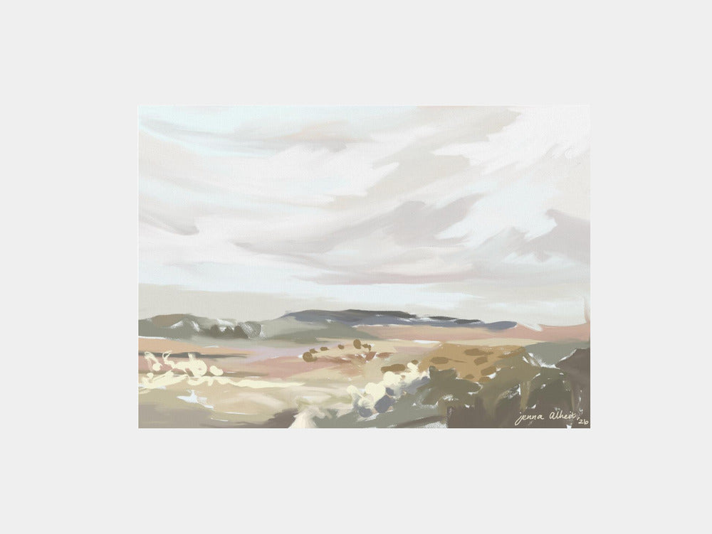 Peaceful Desert Landscape