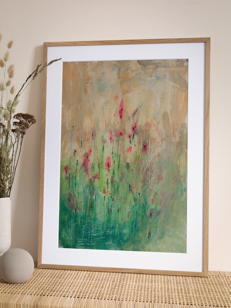 Vibrant Floral Abstract