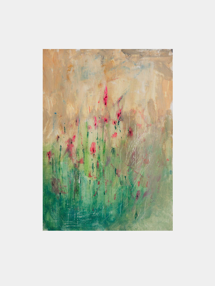 Vibrant Floral Abstract