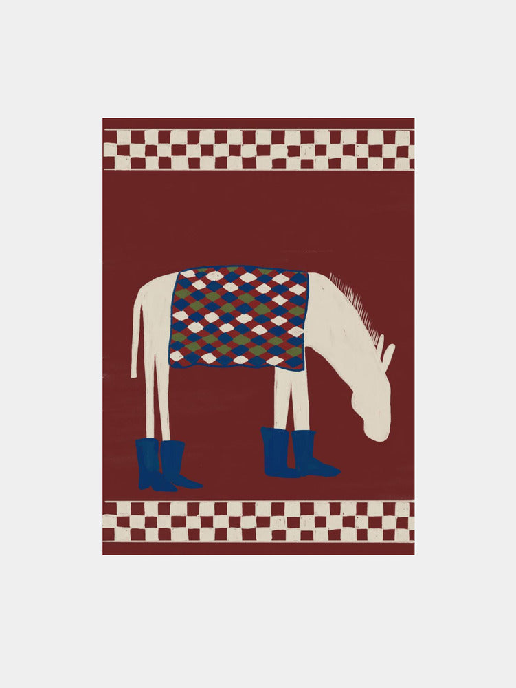 Whimsical Donkey In Boots