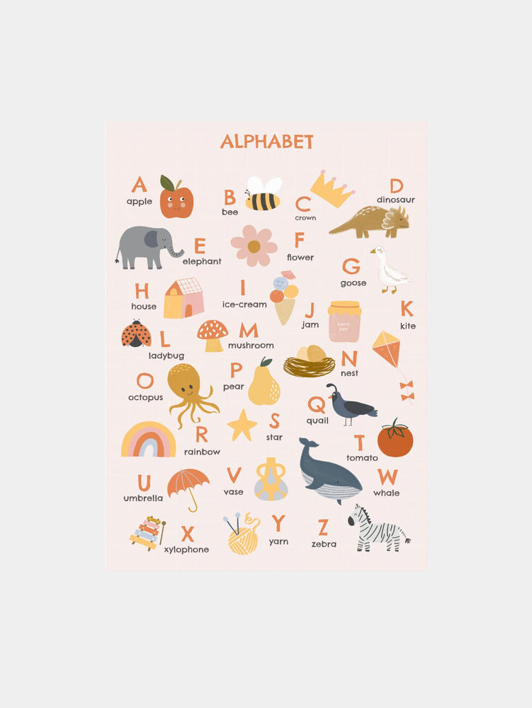 Colorful Alphabet Chart