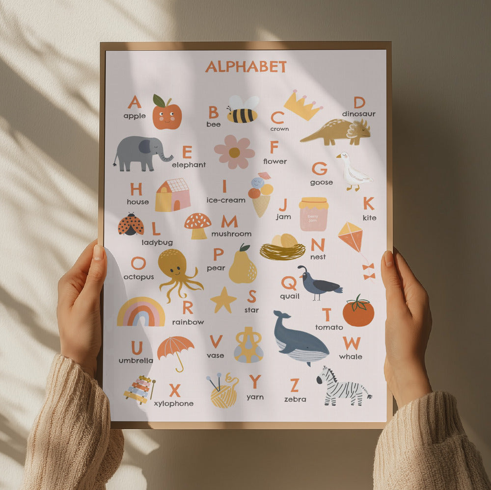 Colorful Alphabet Chart
