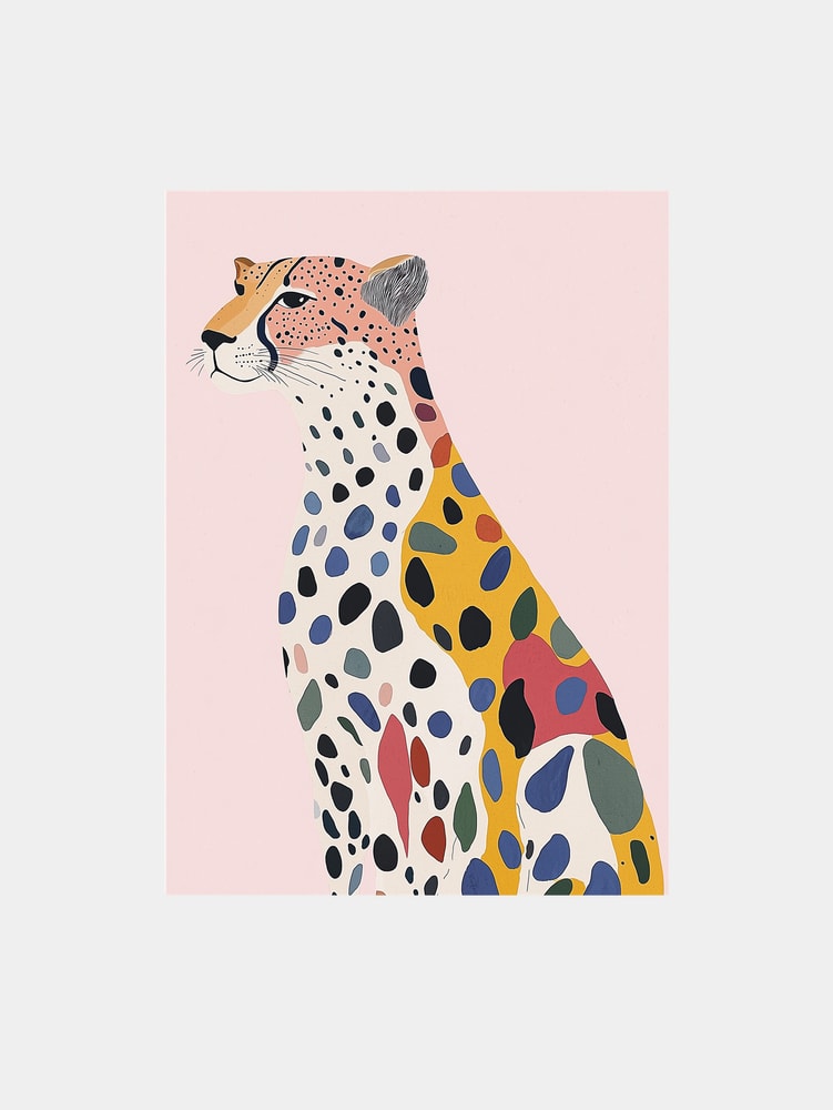 Colorful Cheetah