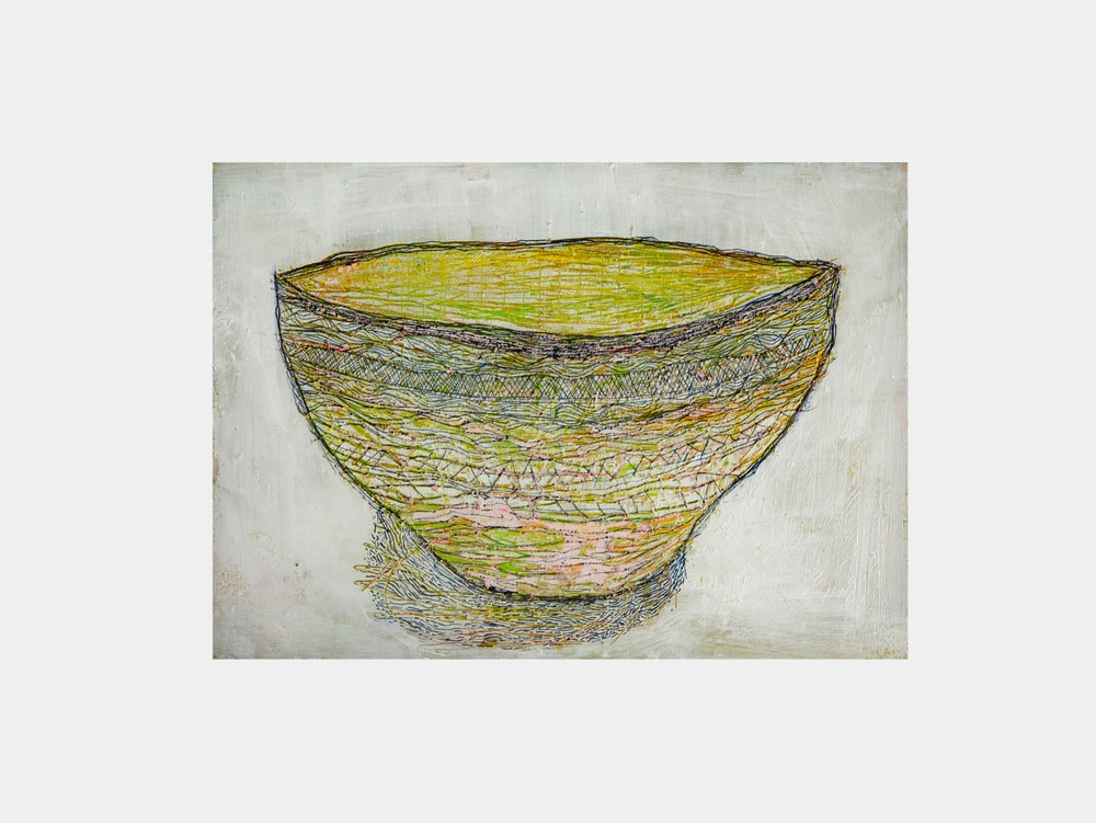 Abstract Woven Bowl