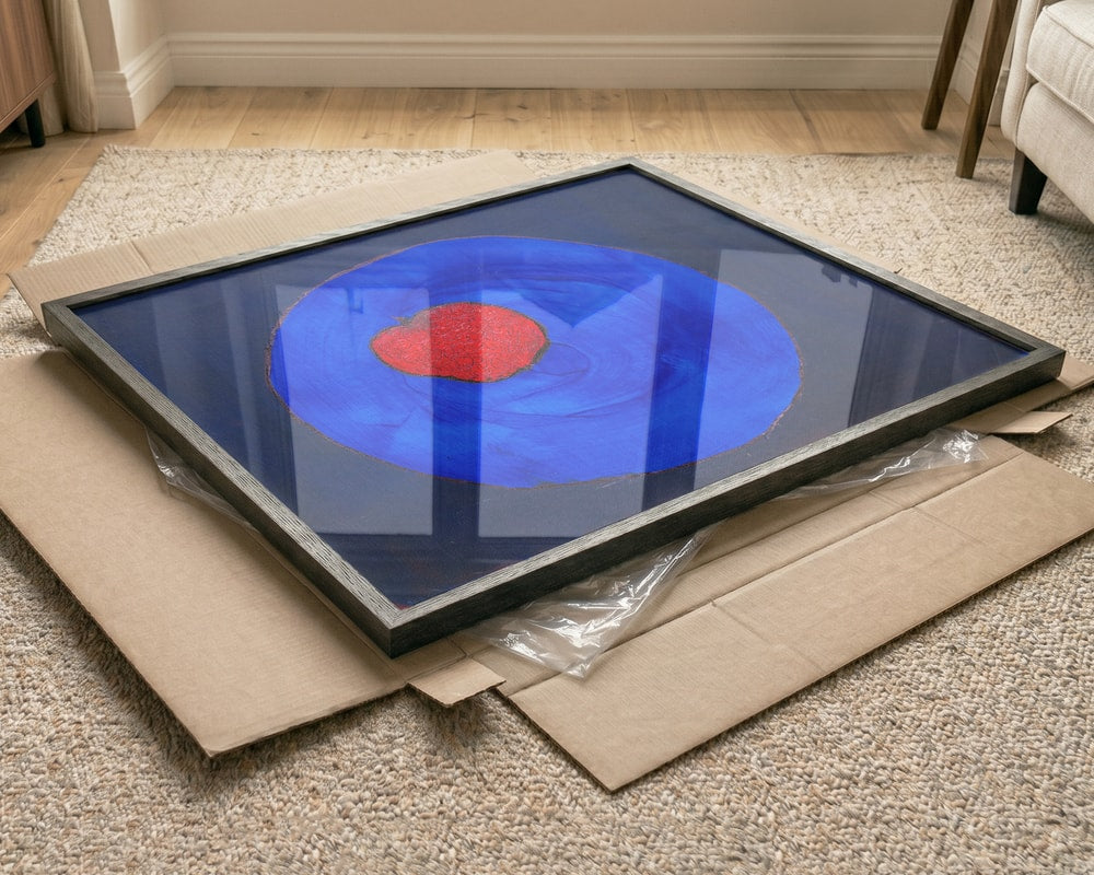 Red Heart Blue Circle