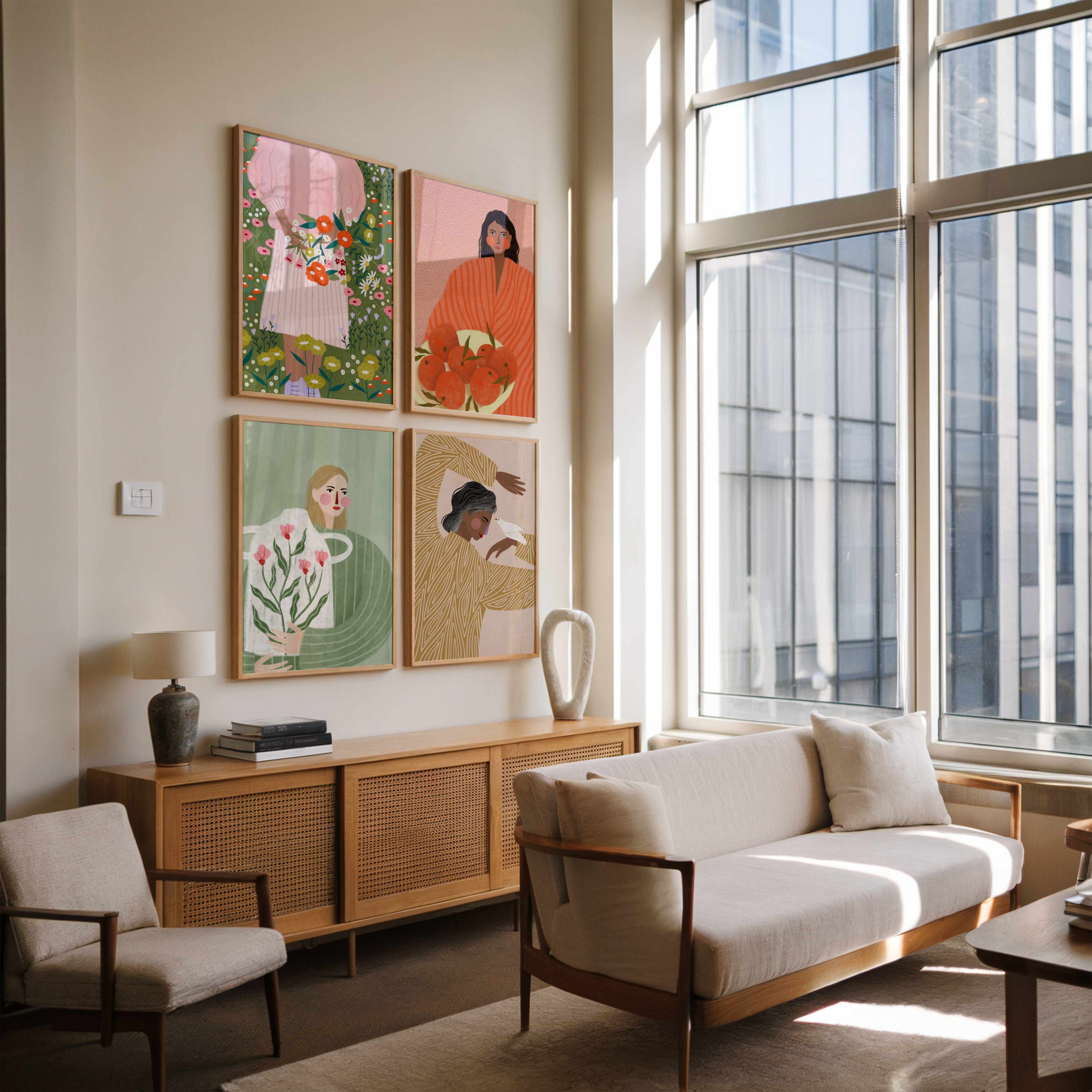 Gallery Wall - Playful Spring