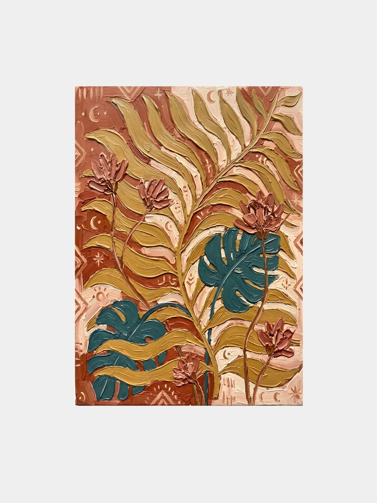 Boho Tropical Leaves