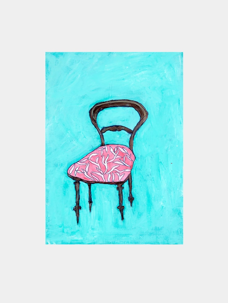 Pink Vintage Chair