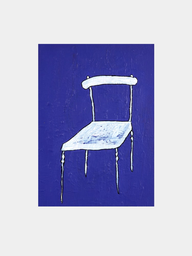 Blue Minimalist Chair