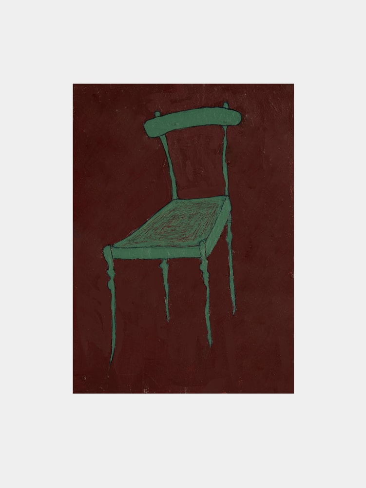 Minimal Green Chair