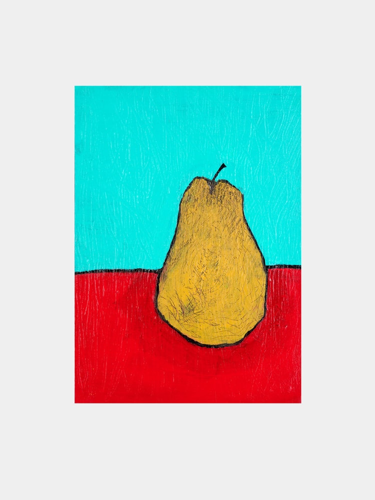 Bold Yellow Pear